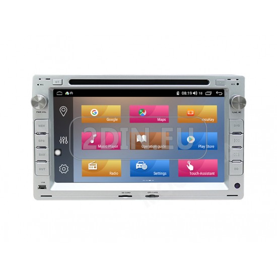 VW - МУЛТИМЕДИЯ / Навигация Android DVD сива + DSP